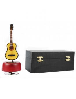 Gitarre Spieluhr mit Geschenkbox 